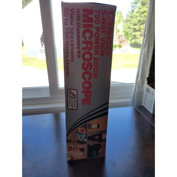 1986 Tasco YM750ZF - 5-Way View - 50 to 750 Power Zoom Microscope - Astronauts - Picture 8 of 10